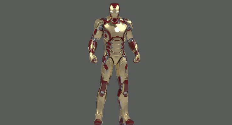 ArtStation - Iron Man Mark 42