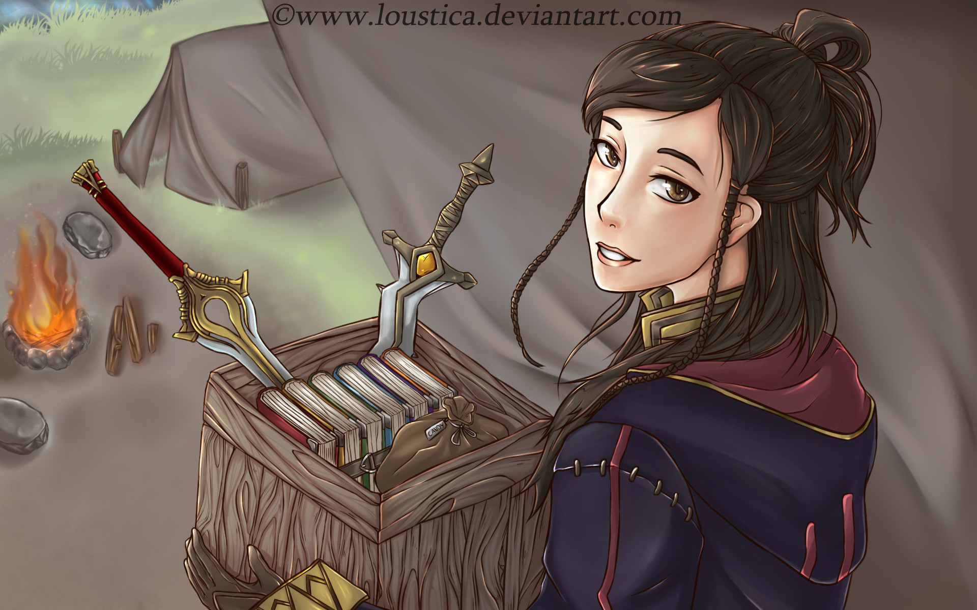 Artstation Fire Emblem Awakening Mu Loustica Oc Wallpaper