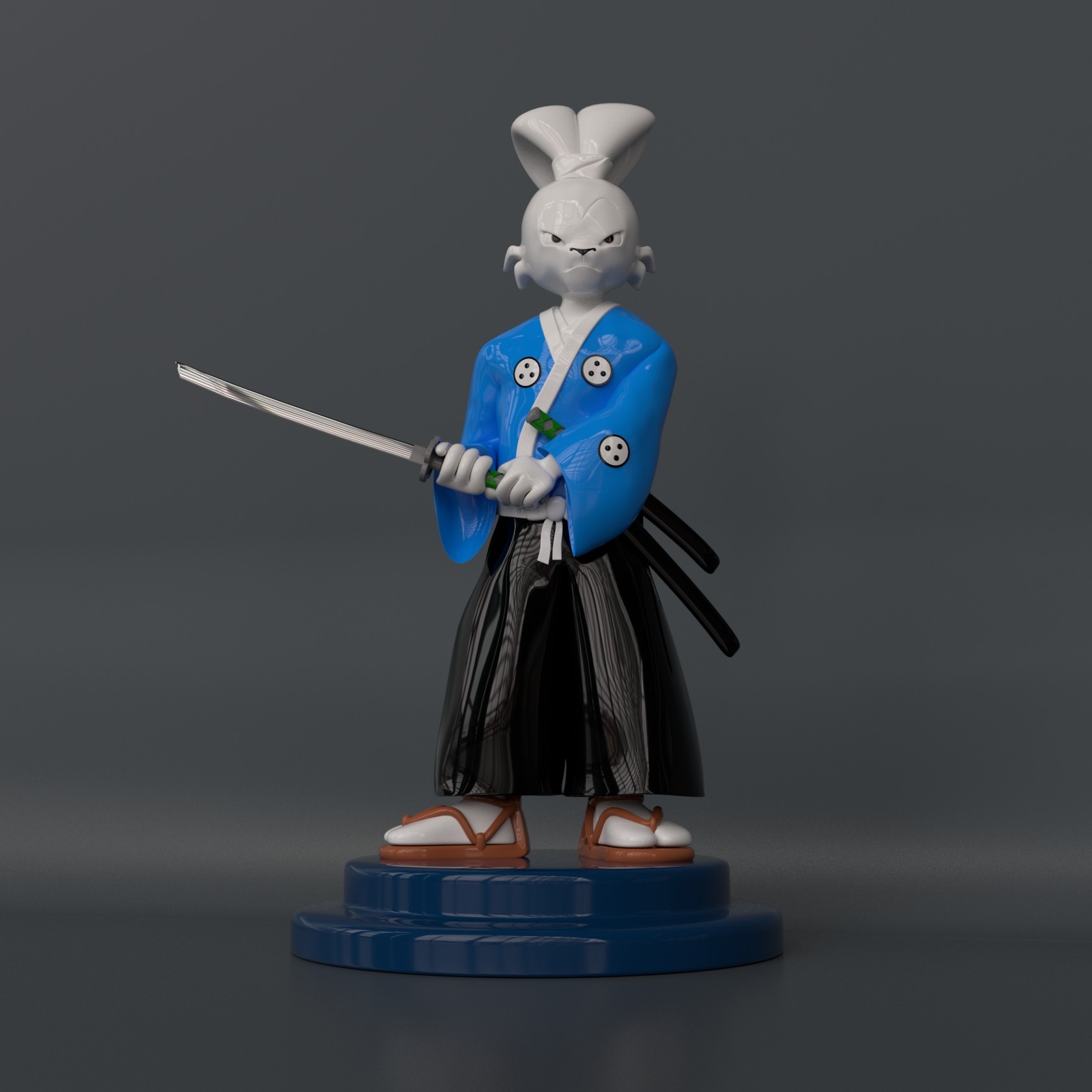 Artstation Usagi Yojimbo Model Tom Novak