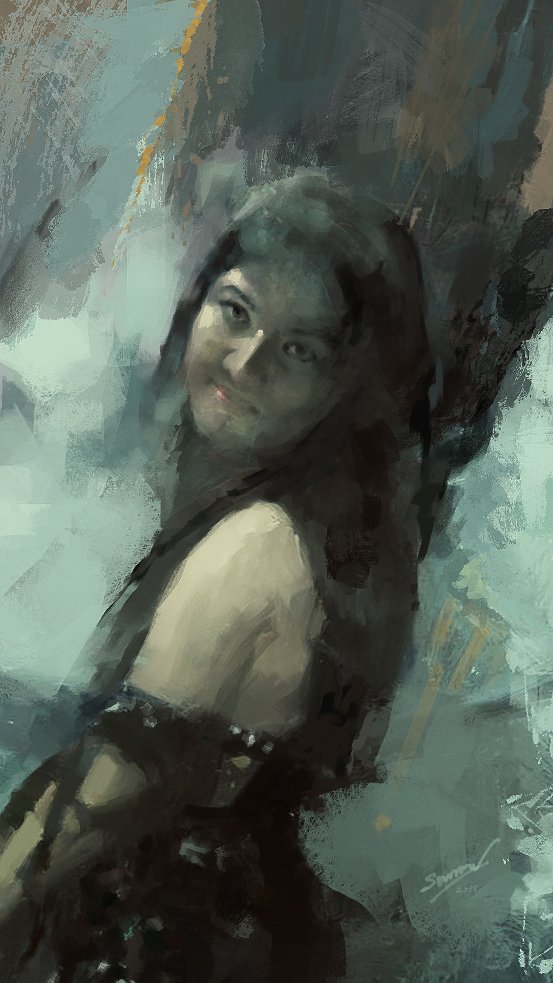Artstation The Bengali Lady A Study Sourav Dhar