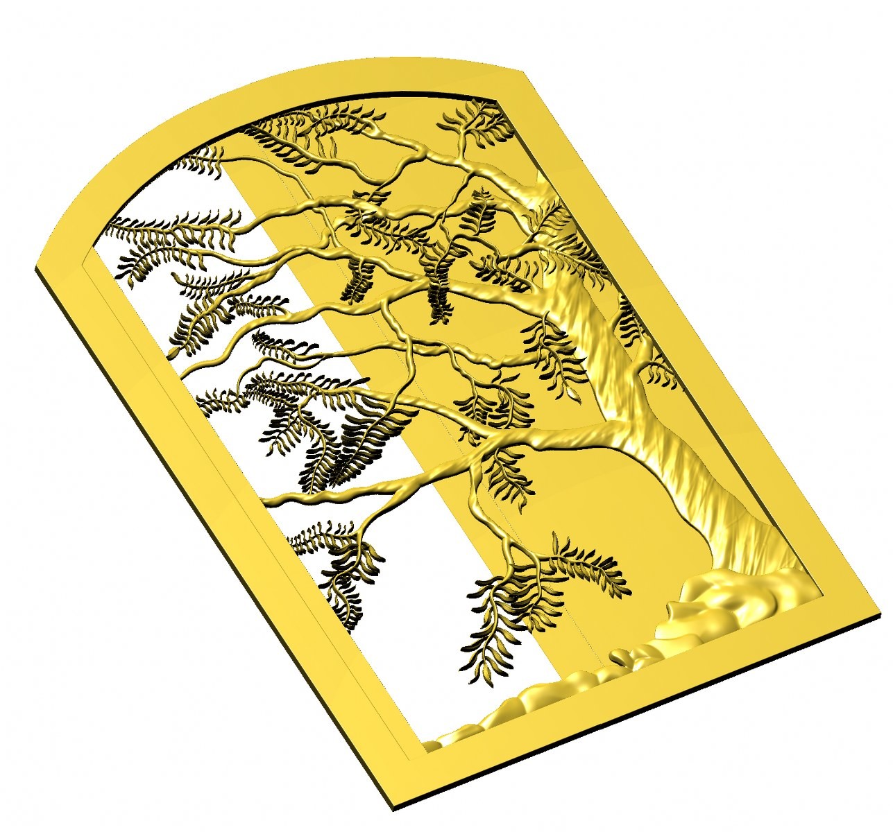 Artstation Olive Tree Door Design Keshwa Art