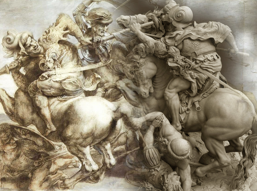 Leonardo Da Vinci Paintings The Battle Of Anghiari