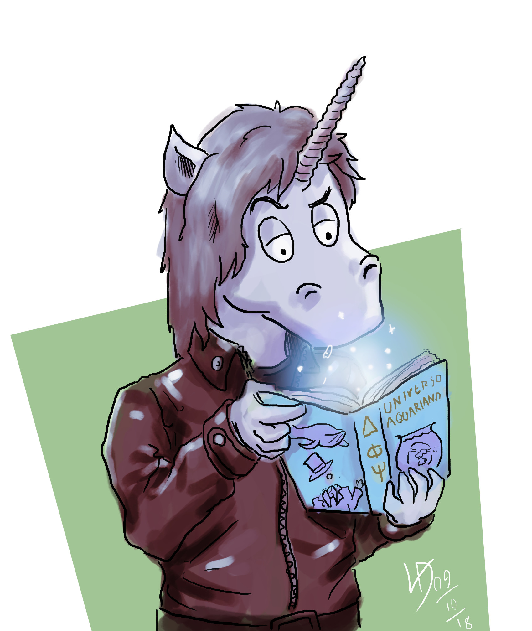 Lucian Maciel 9 Another Oc Unicornio Motoqueiro Biker Unicorn