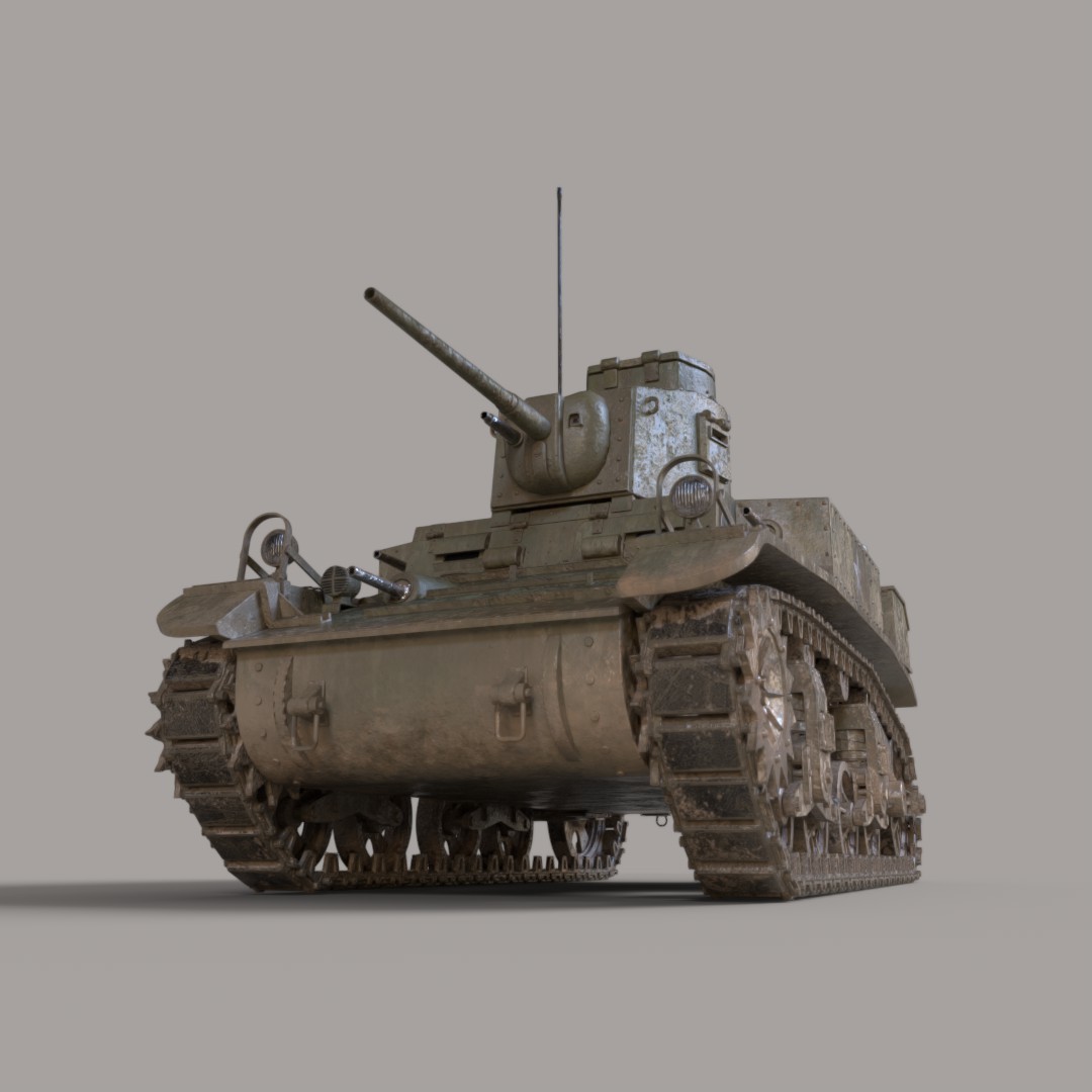 Shane Deptula - M3 Stuart Light Tank