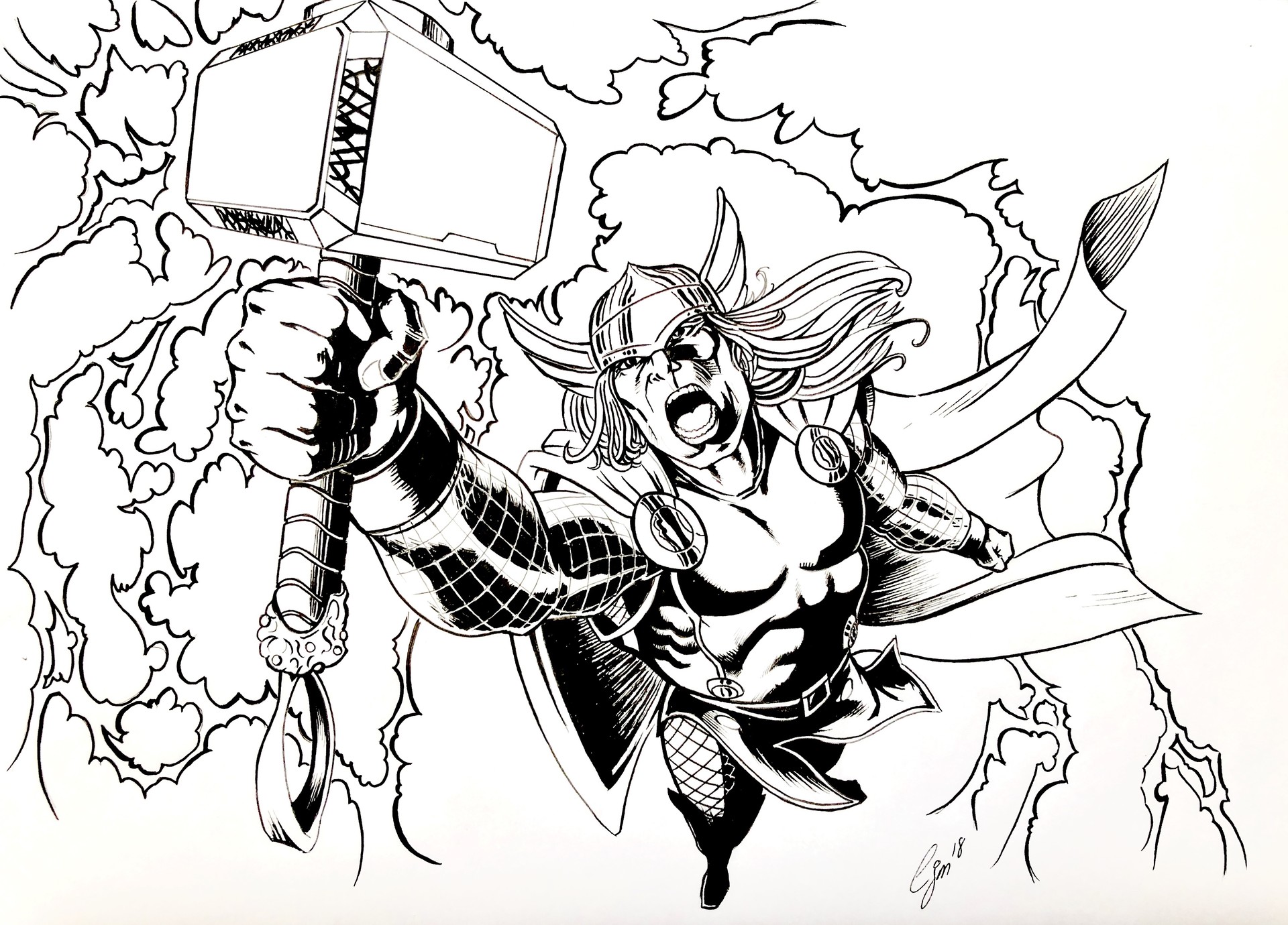 Colin Merrick Thor God Of Hammers