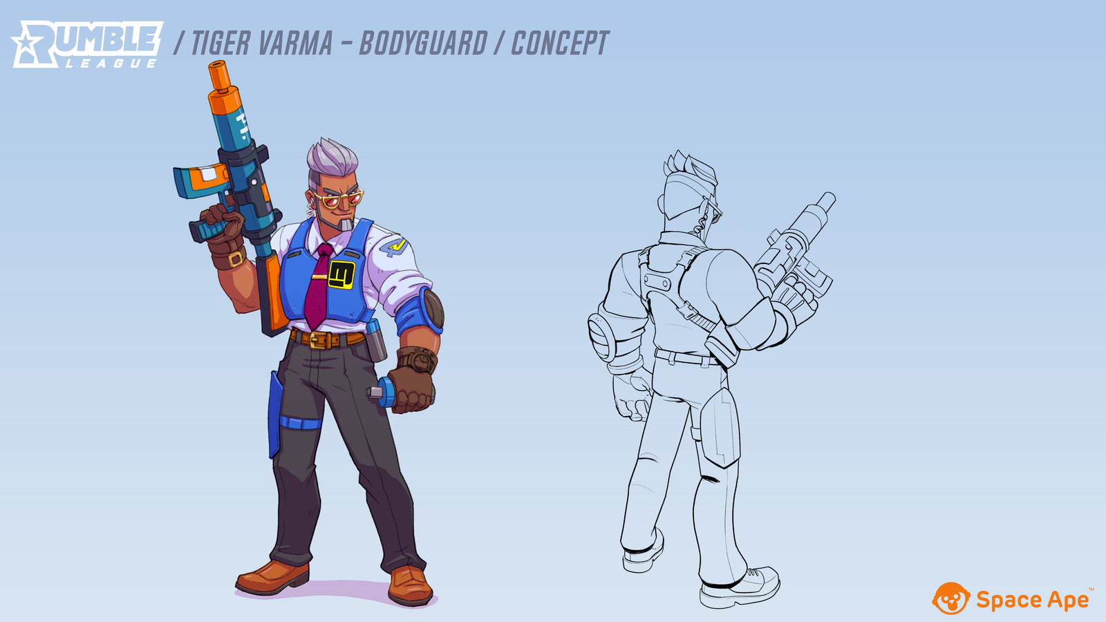 Tiger Varma - Skin - Bodyguard - Concept