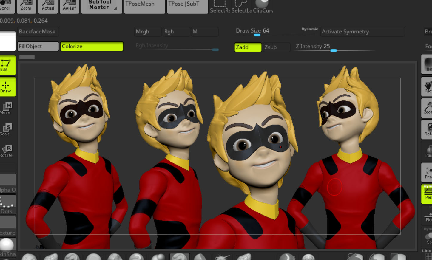 Zbrush screenshot