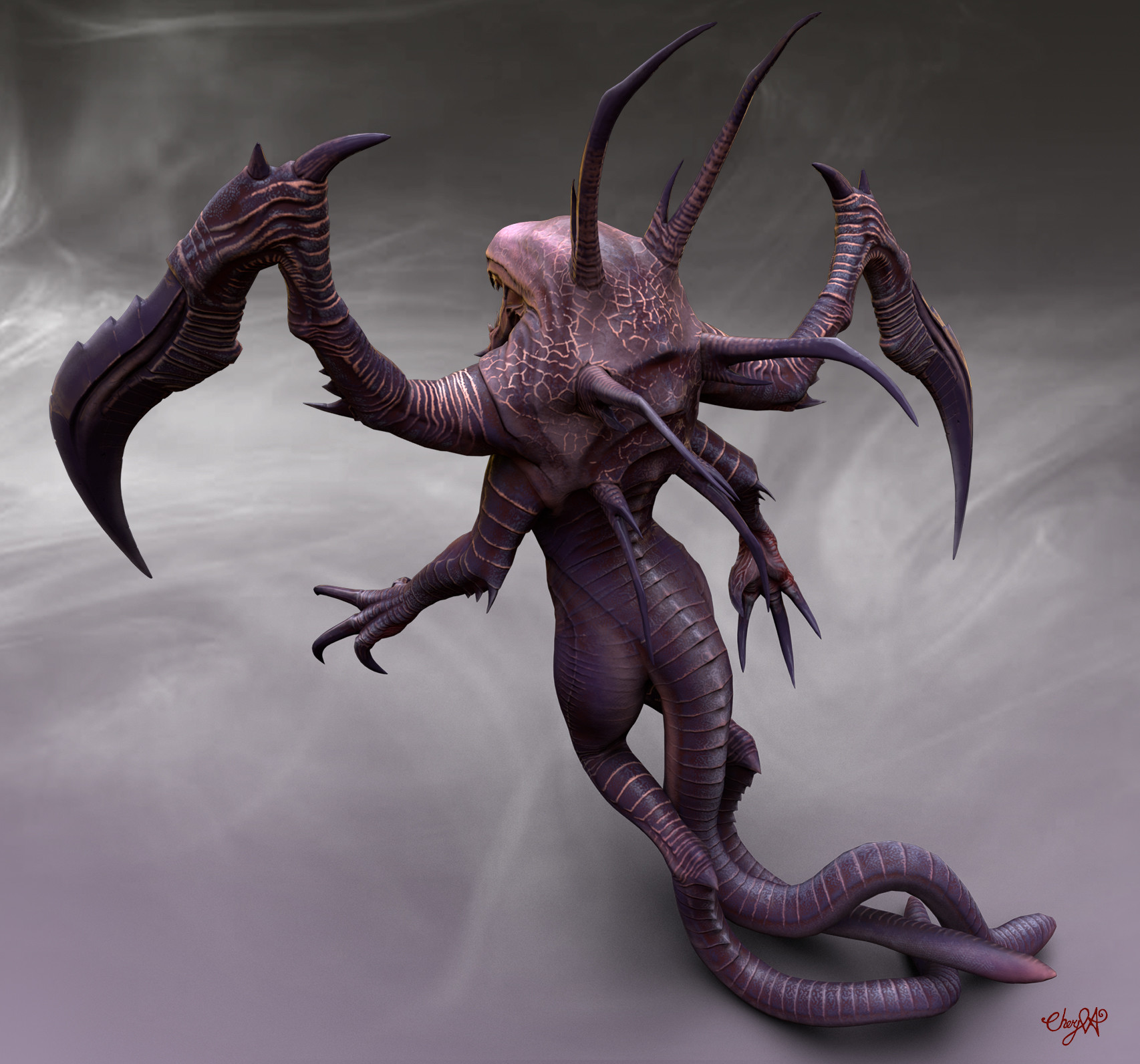 Artstation Evolve Wraith Cheryl Amin