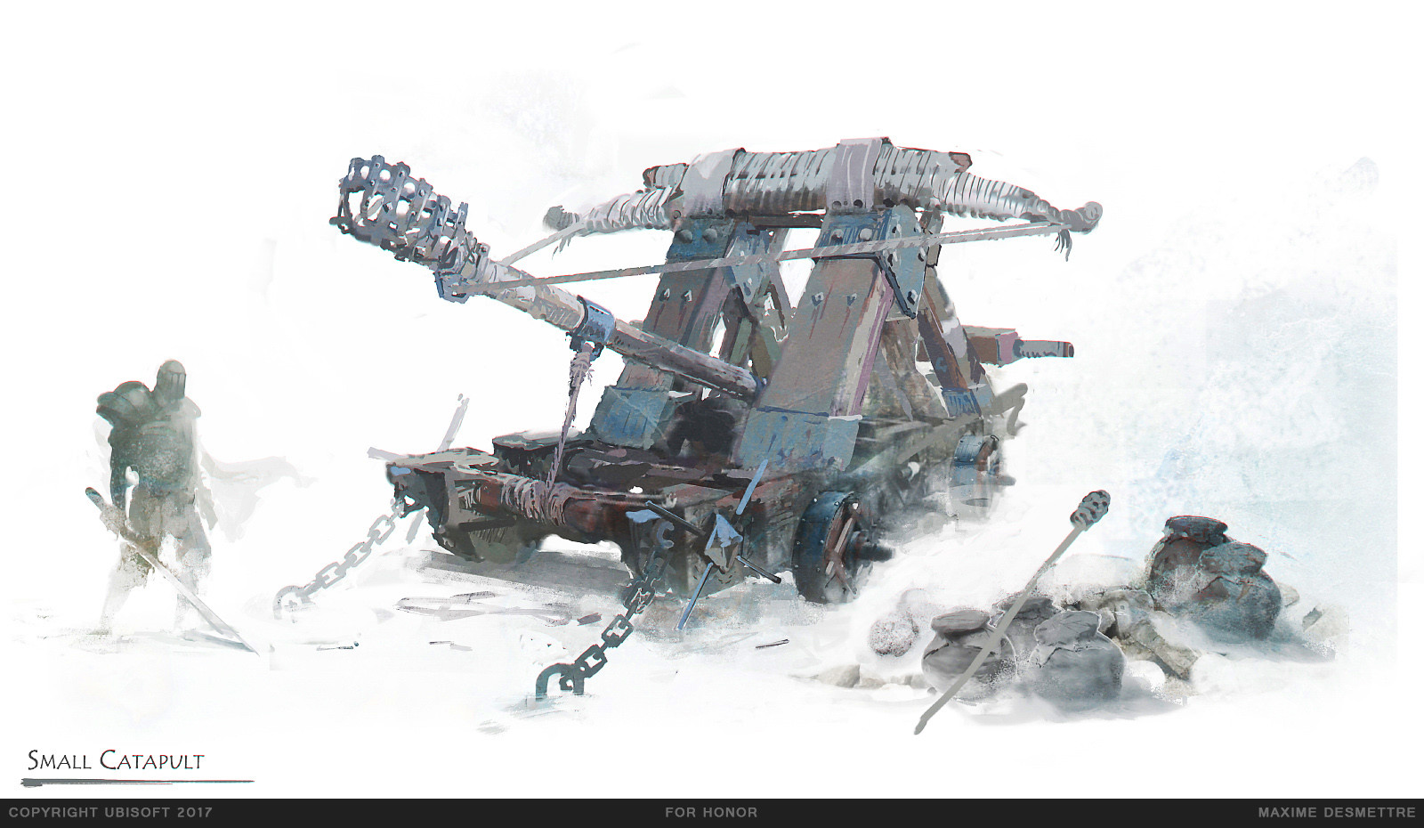 Small Catapult 
An early War Machine design for For Honor (2014)