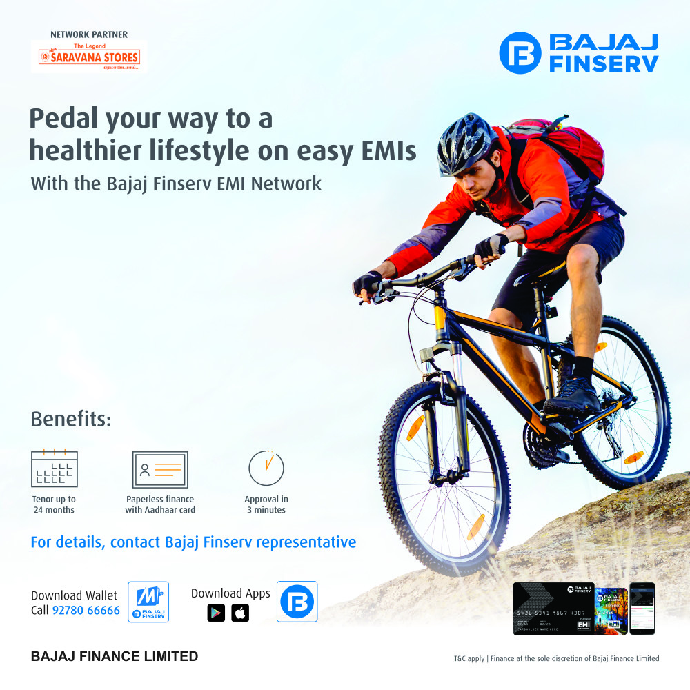 Bicycle on on sale bajaj finance