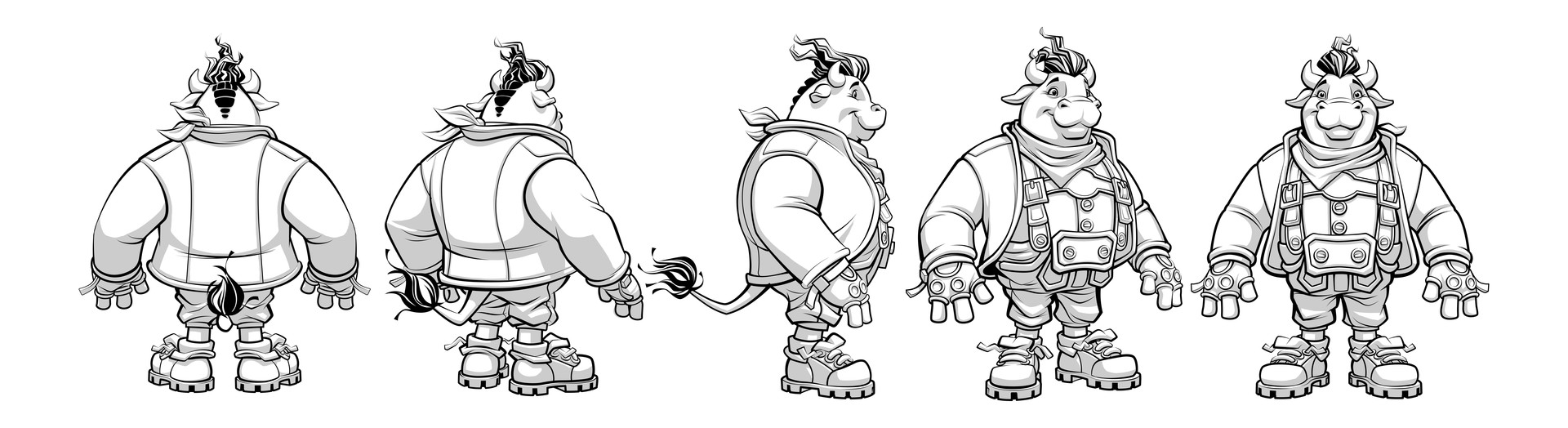 ArtStation Red Bull Character Design