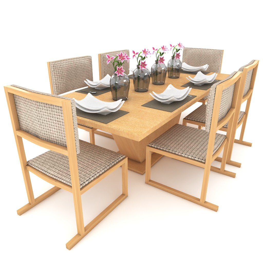 ArtStation - Dining Set