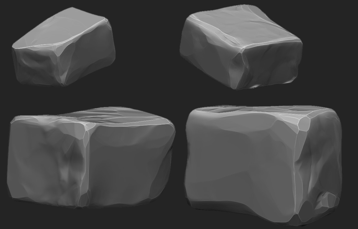 Making of - Stones - Sculpt
