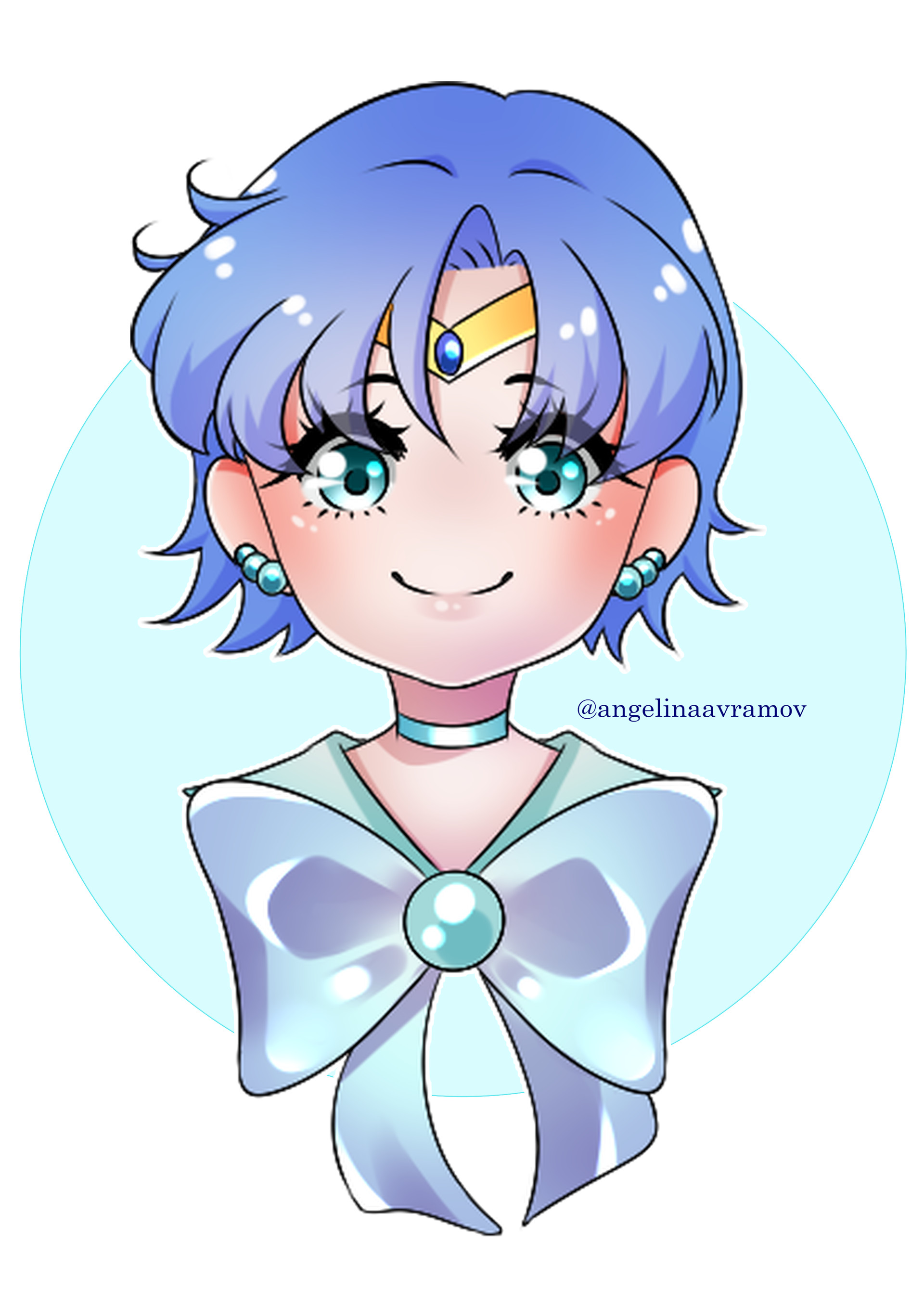 Sailor Mercury - Chibi.
