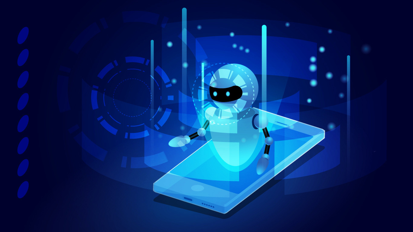 Artstation 3d Flat Isometric Design Chat Bot Concept Joshua