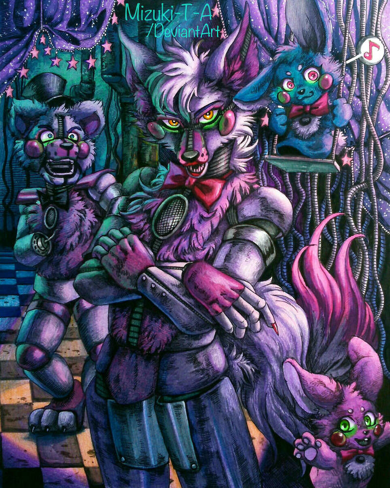 Artstation Fnaf Sl Fanart Mizuki T A