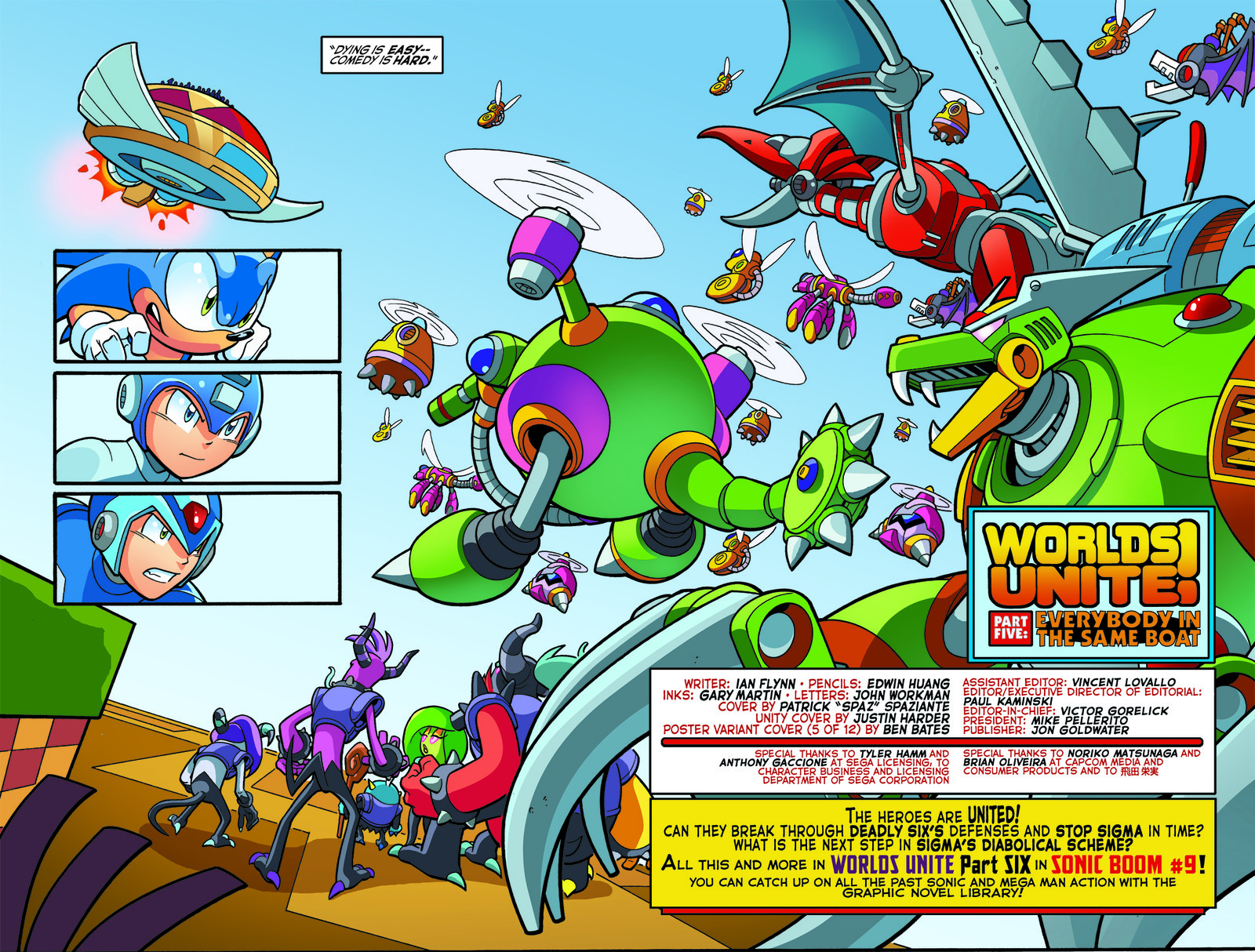 SONIC UNIVERSE - #77, pages 19-20