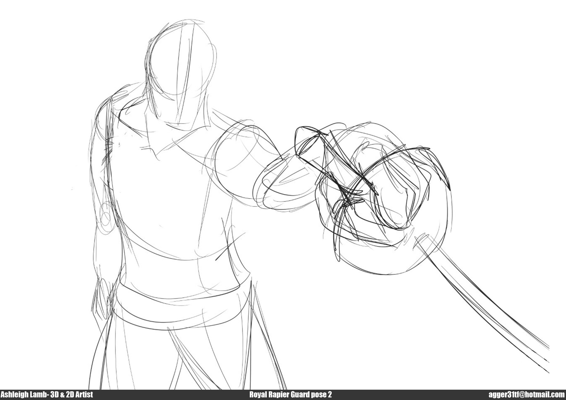 Rapier Drawing : In this drawing tutorial we will show you how to draw ...
