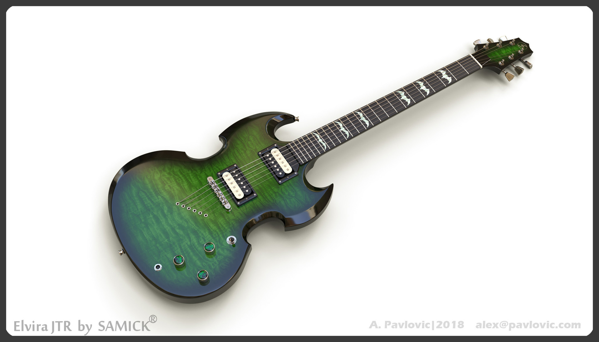 Samick top sg guitar