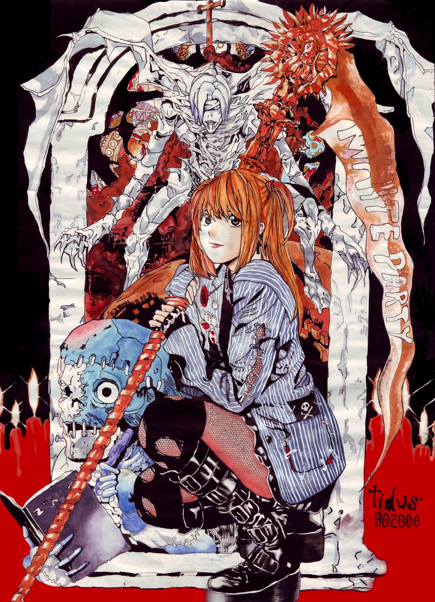 Artstation Amane Misa Death Note Tidus Fair Supertramp