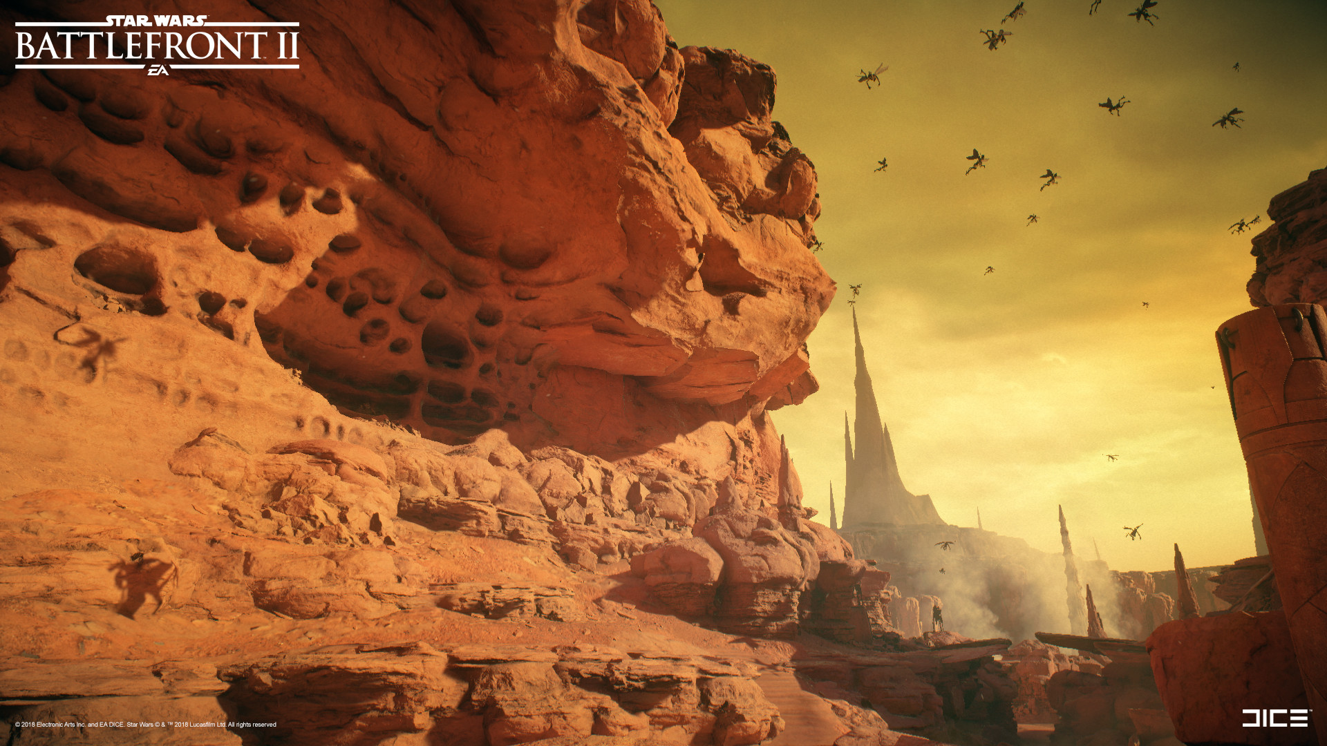 Artstation Star Wars Battlefront 2 Battle Of Geonosis
