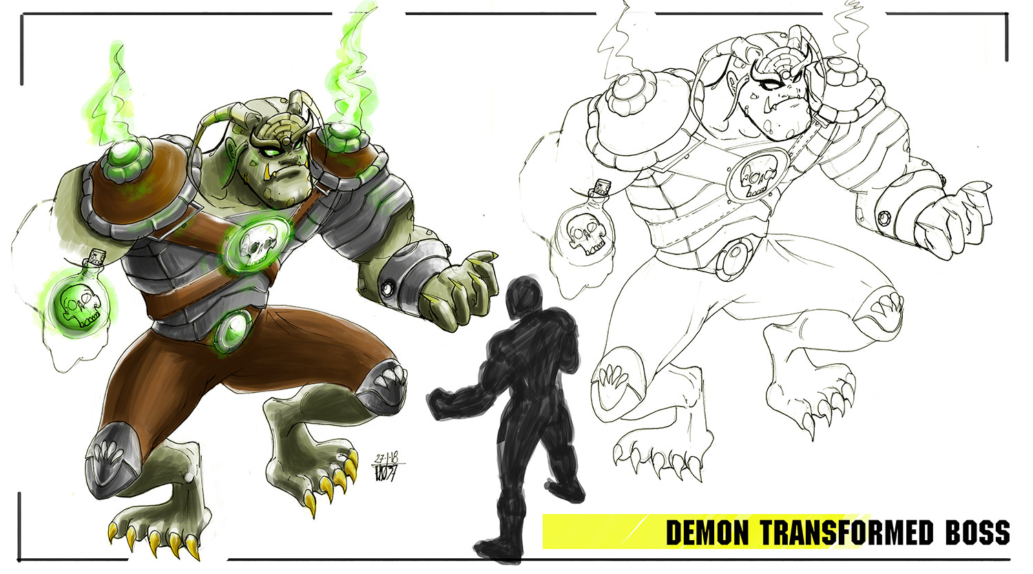 Level Boss Character Concept