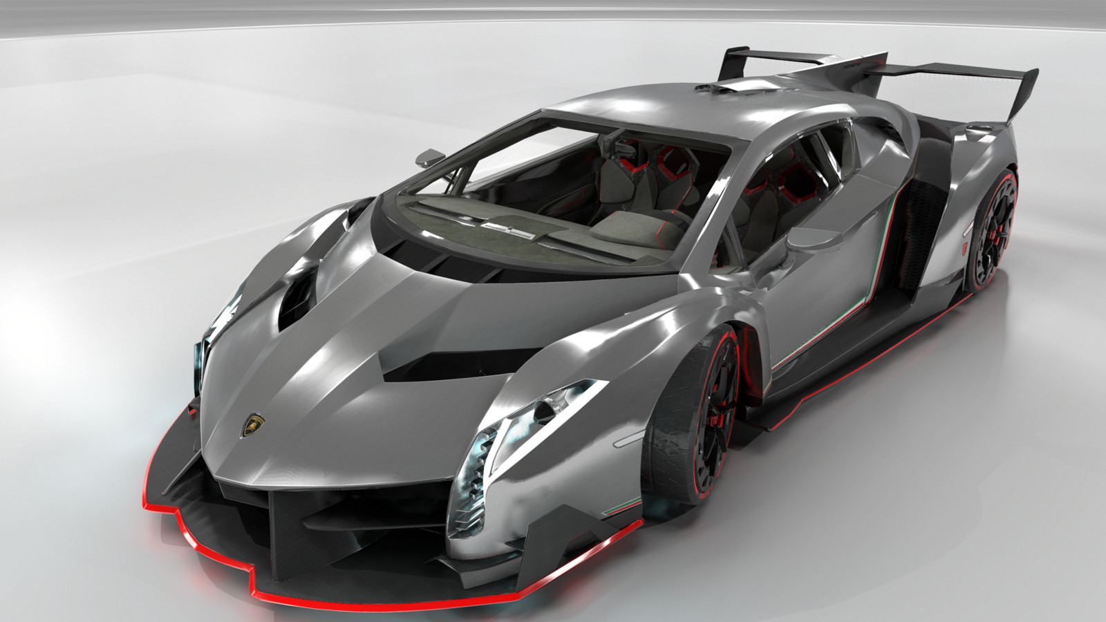 Lamborghini Veneno черная