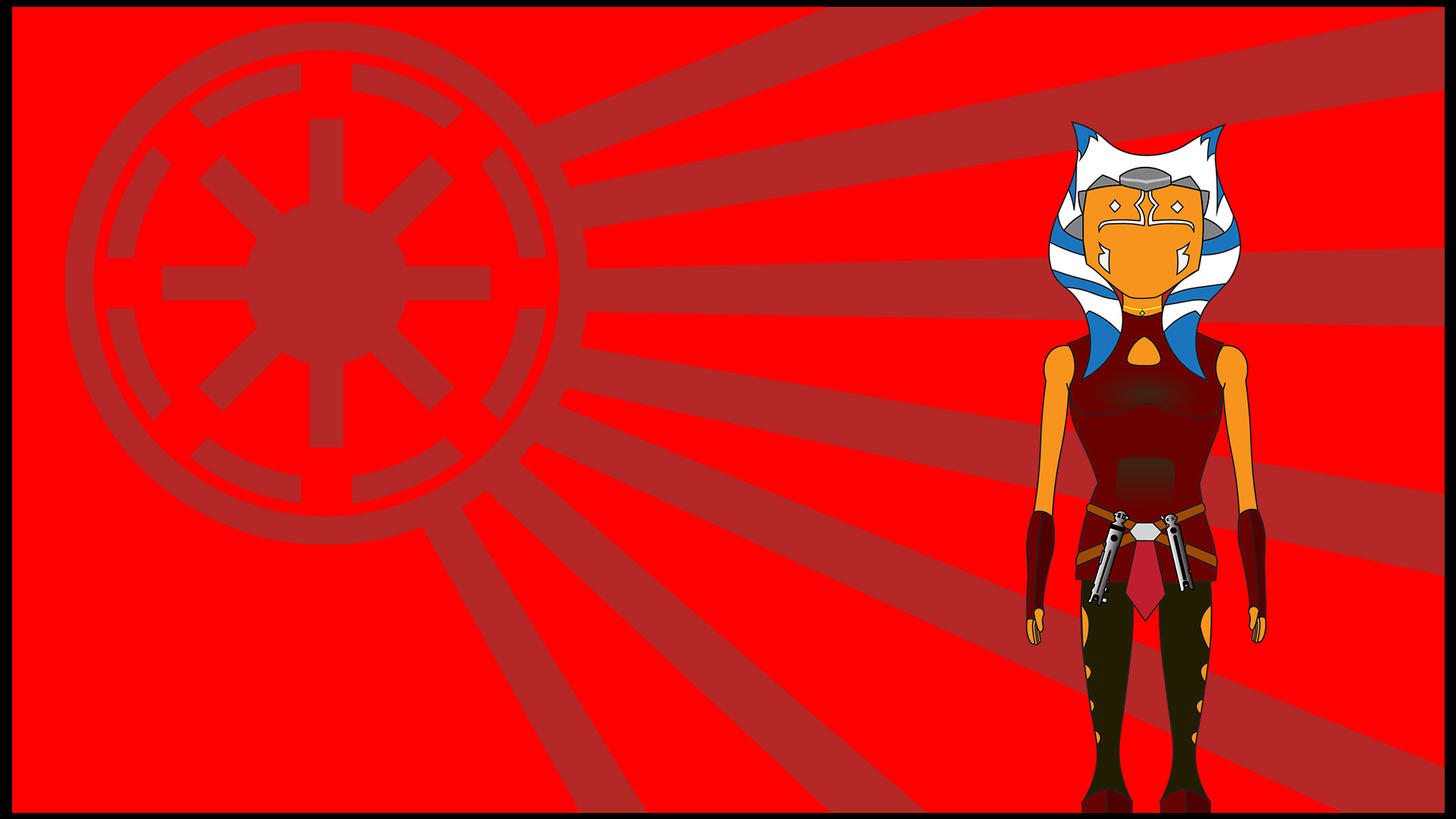 Artstation Ahsoka Vector Wallpapers Ondra Janousek