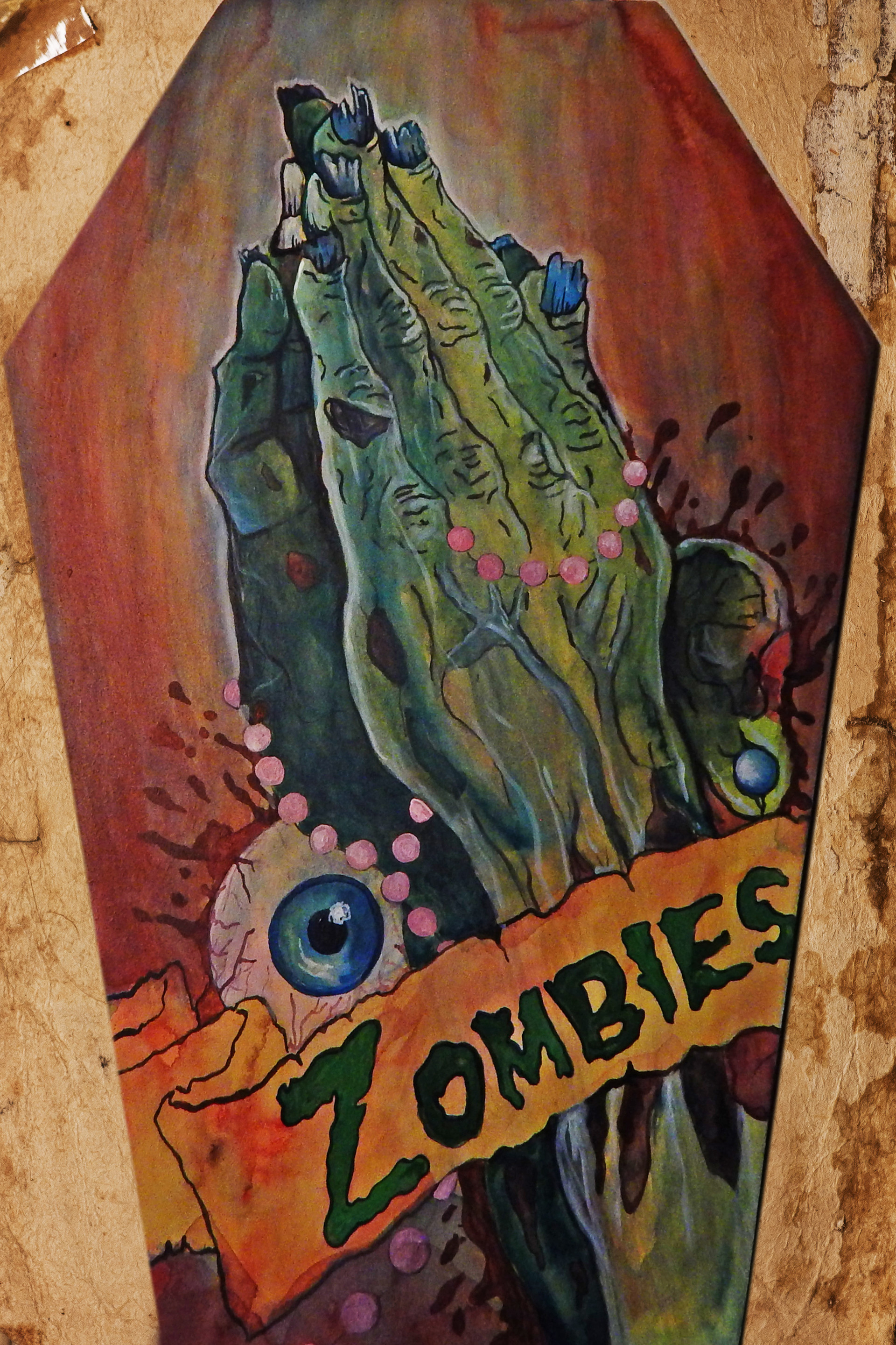 Artstation Zombie Hand Bruno Zumbo Art