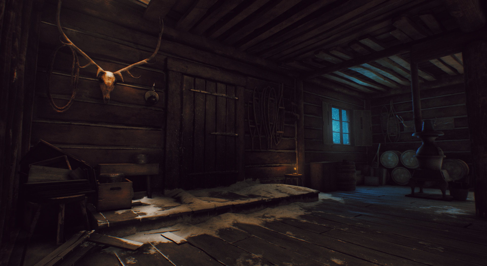 Jamie Callow - The Hateful Eight / Minnie's Haberdashery - UE4 Environment