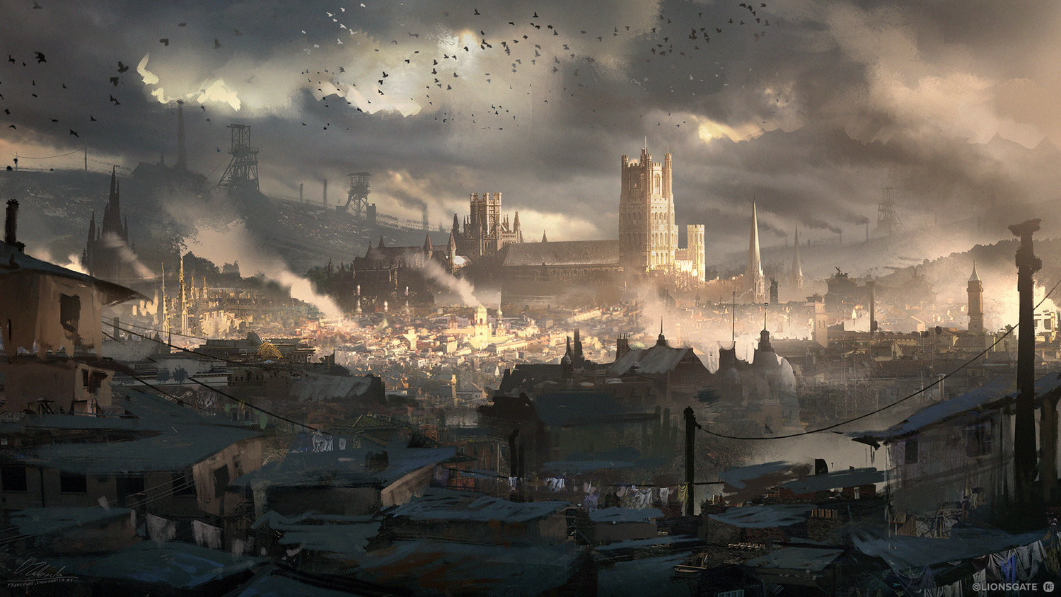 Artstation Robin Hood 2018 Nottingham Darek Zabrocki