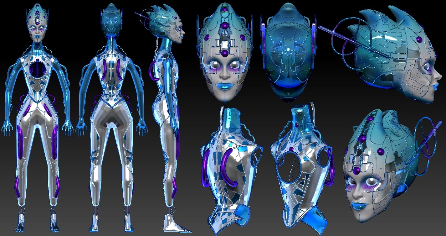 ArtStation - Robot 3D model