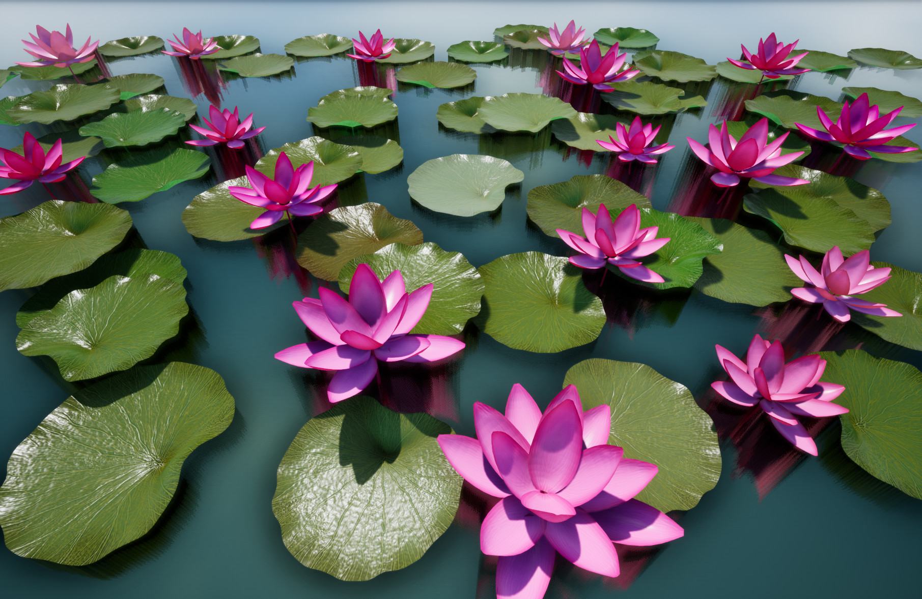 Lotus pond sale