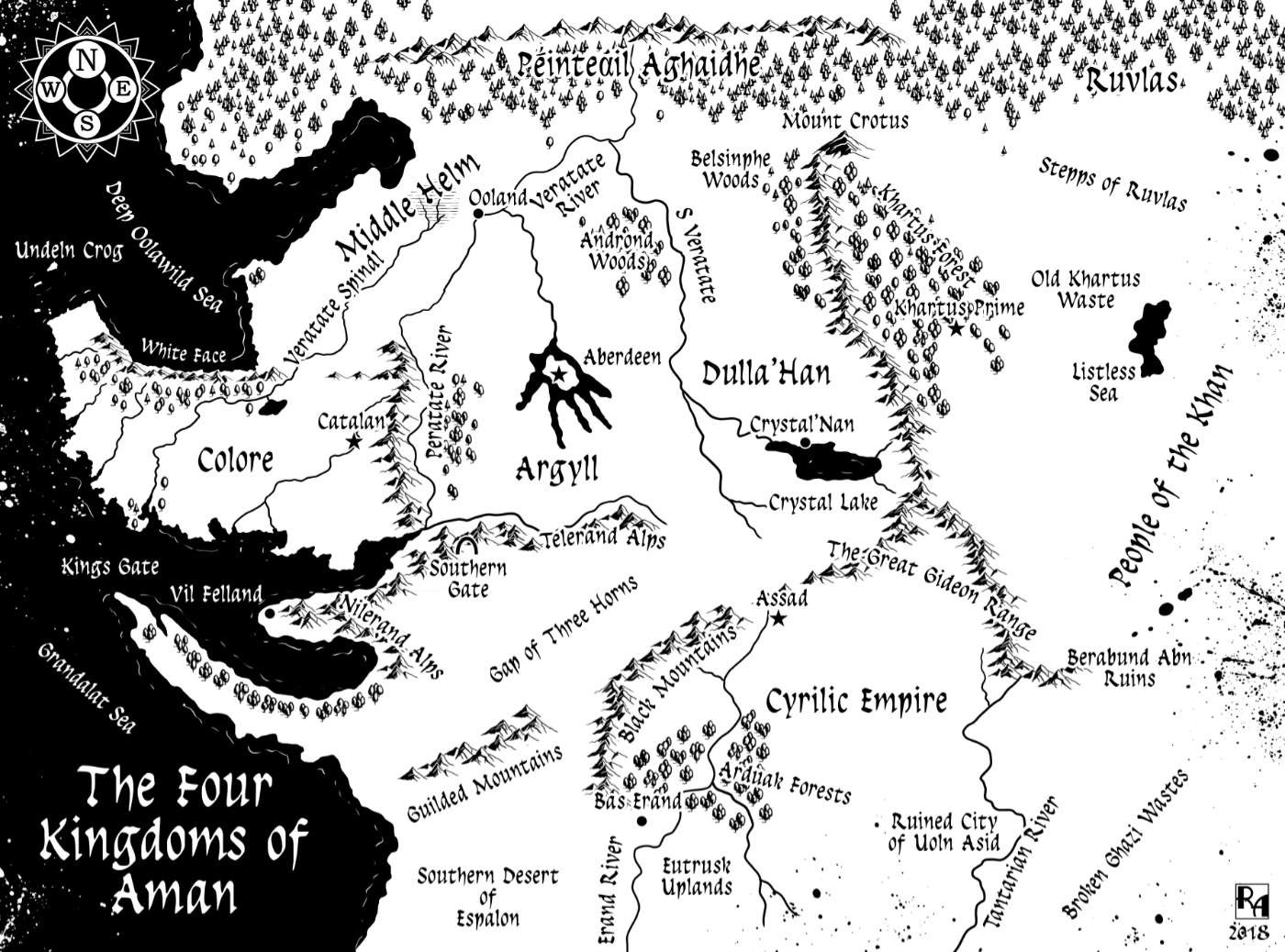 Four Kingdoms of Aman
