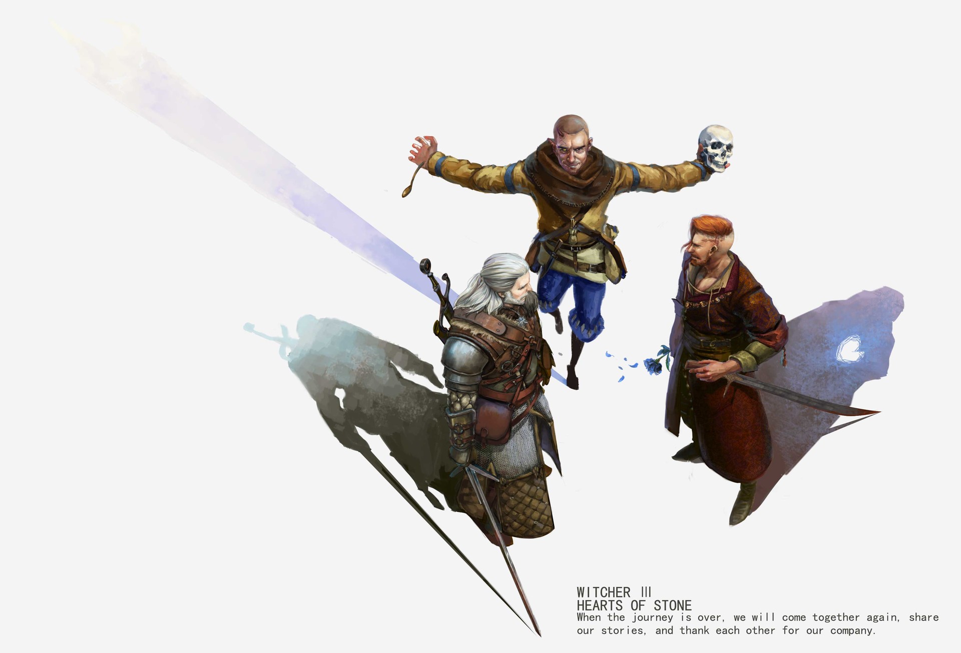 D Squall Lionhart Hearts Of Stone Fan Painting