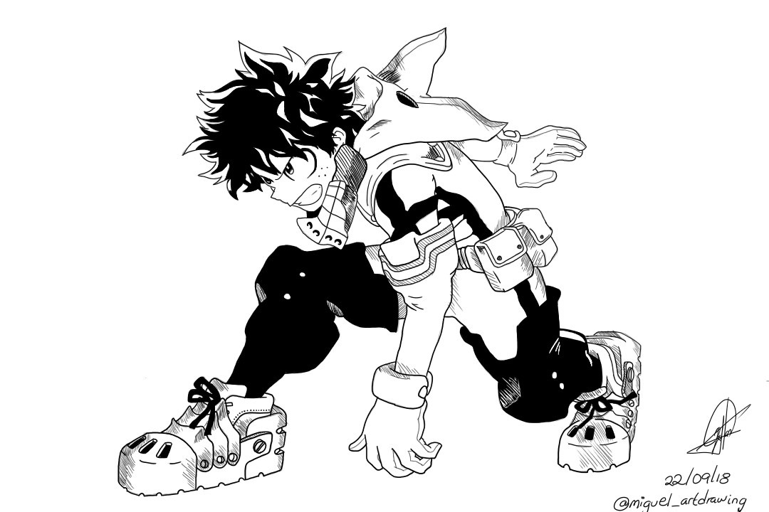Artstation Izuku Midoriya Boku No Hero Academia Miguel Boylan Check out our my hero academia keychain selection for the very best in unique or custom, handmade pieces from our keychains shops. artstation izuku midoriya boku no