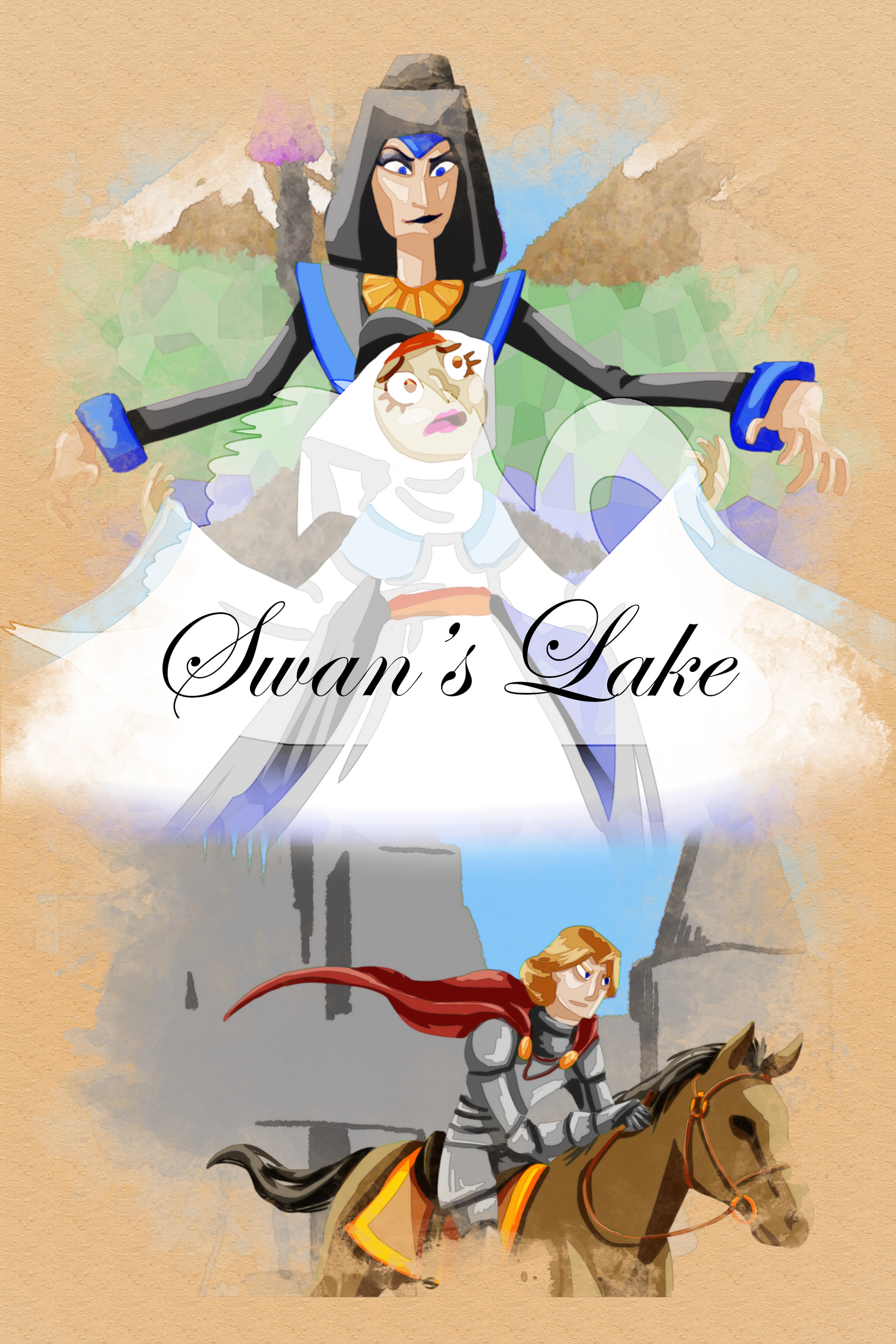 ArtStation Swan's Lake Comic