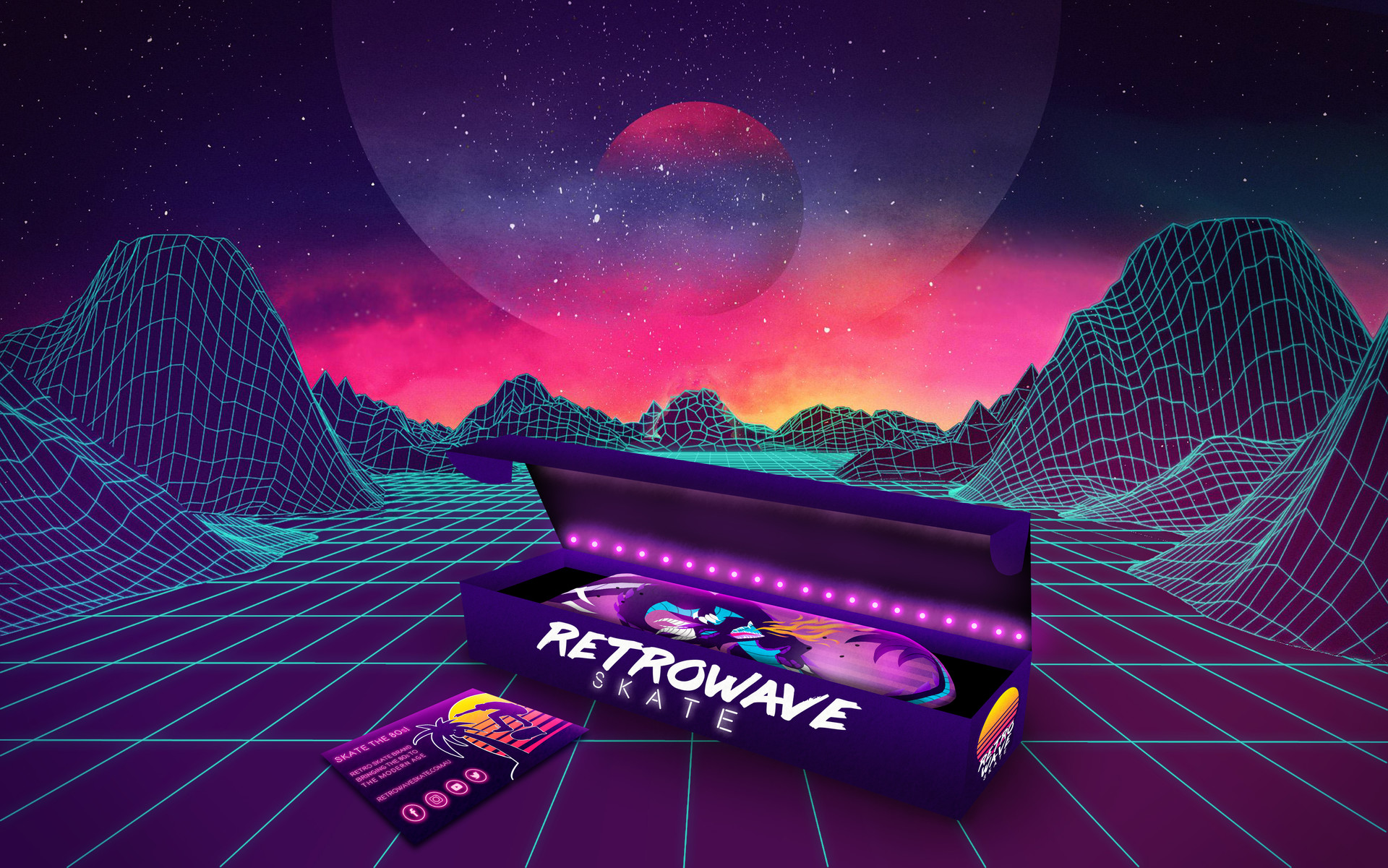 Jessica Parkhouse - Retrowave: Retro 80s Skate Brand