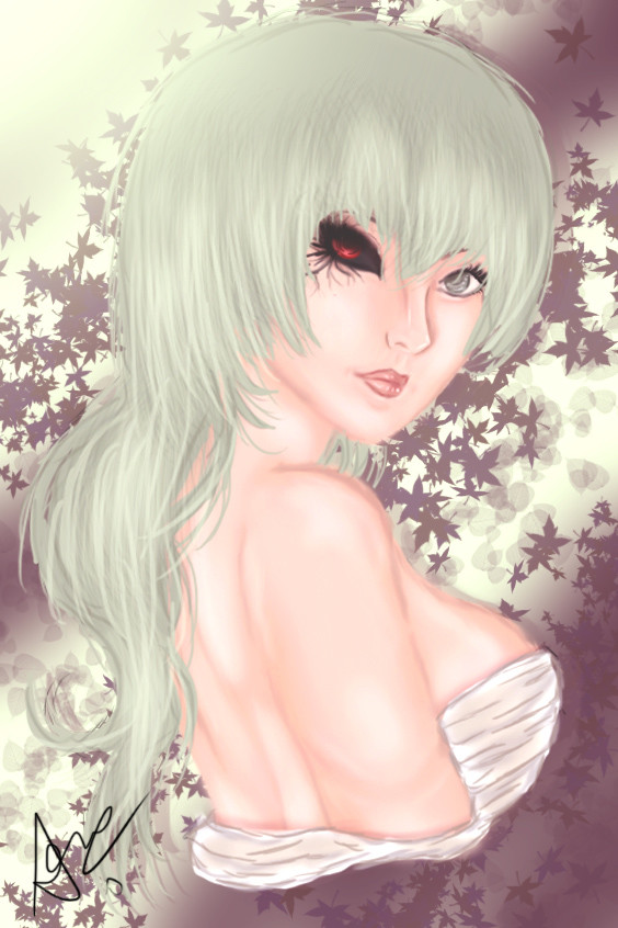 Yona Akuma Me encanta eto ;3 , pero todavia no entiendo , por que su kagune es una criatura gigante ;i (estoy casi al dia con el manga) bueno esop. none