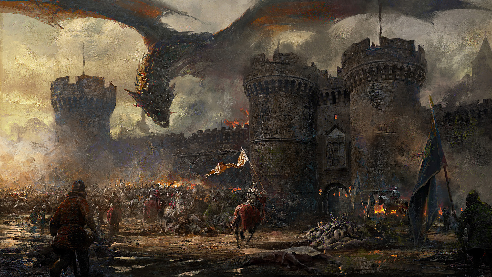 The Silmarillion - Turin vs Glaurung by Guillem H. Pongiluppi :  r/ImaginaryDragons