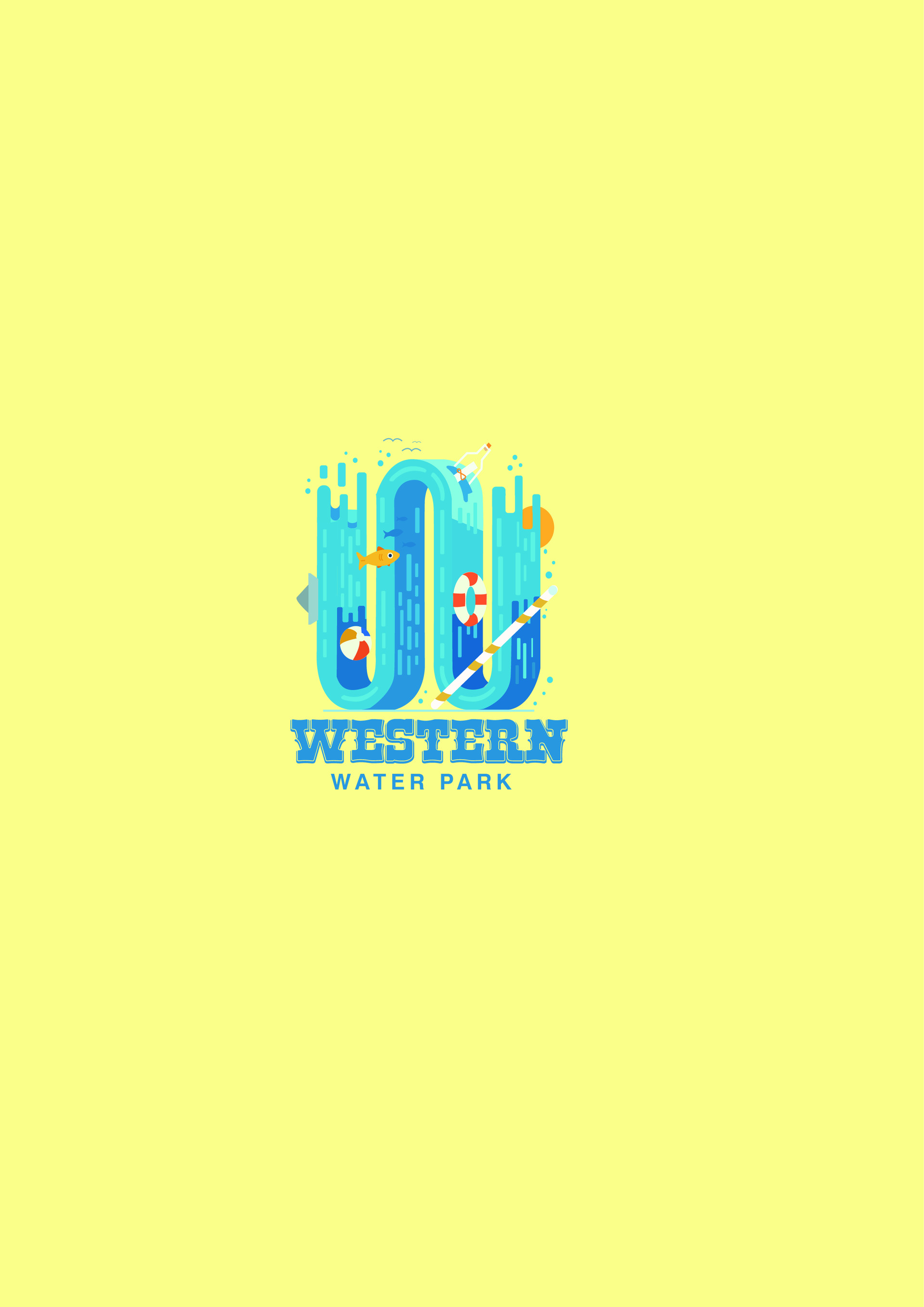 Artstation Logo Designing For Western Water Park Anjali Som Find address, entry fee, ticket rate and timing, closing day and other information related to worlds of wonder water park. artstation