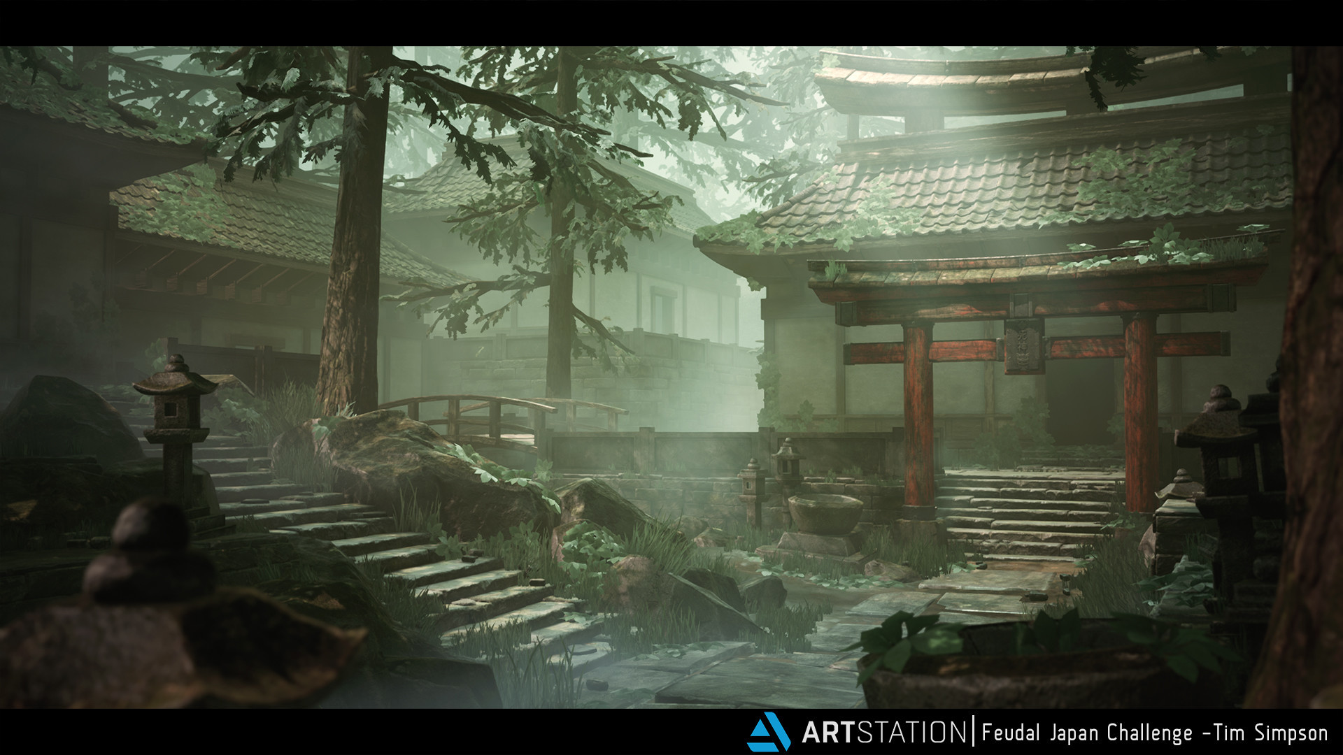 Tim Simpson - Feudal Japan Challenge - Ue4 Environment 2nd Place