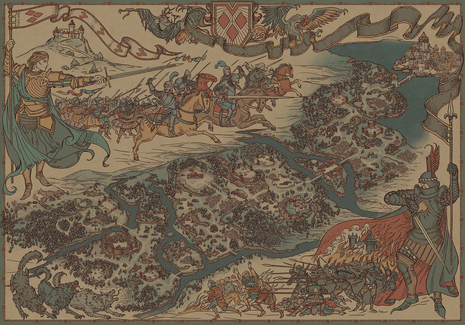 War tales графство артес карта