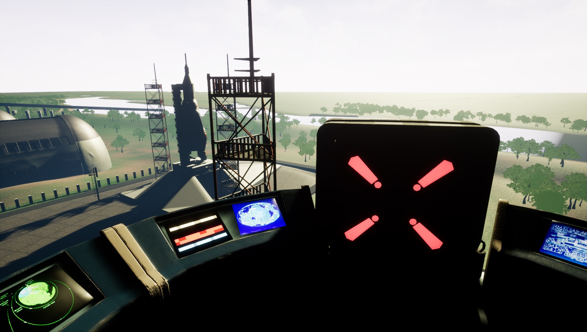 Interior look (opened windows)