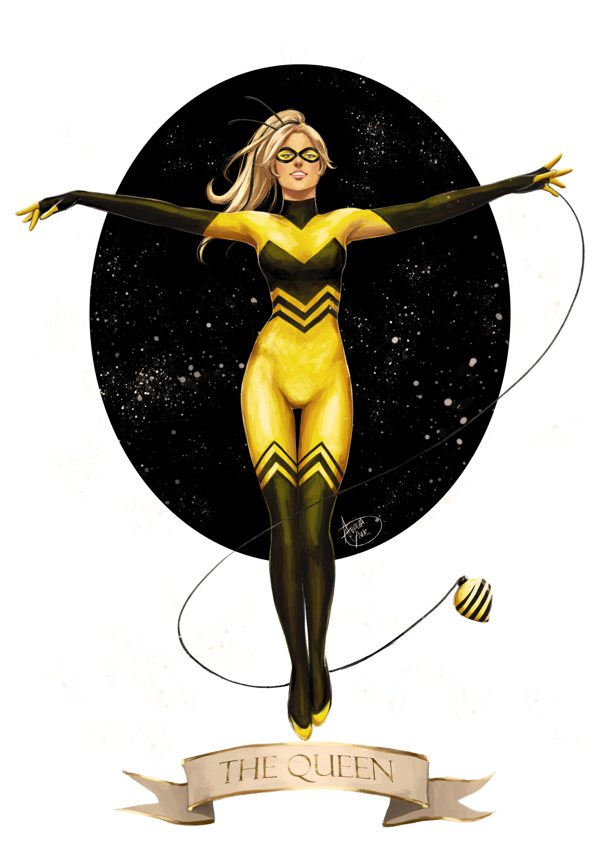 Artstation Queen Bee The Queen Natalie Duarte