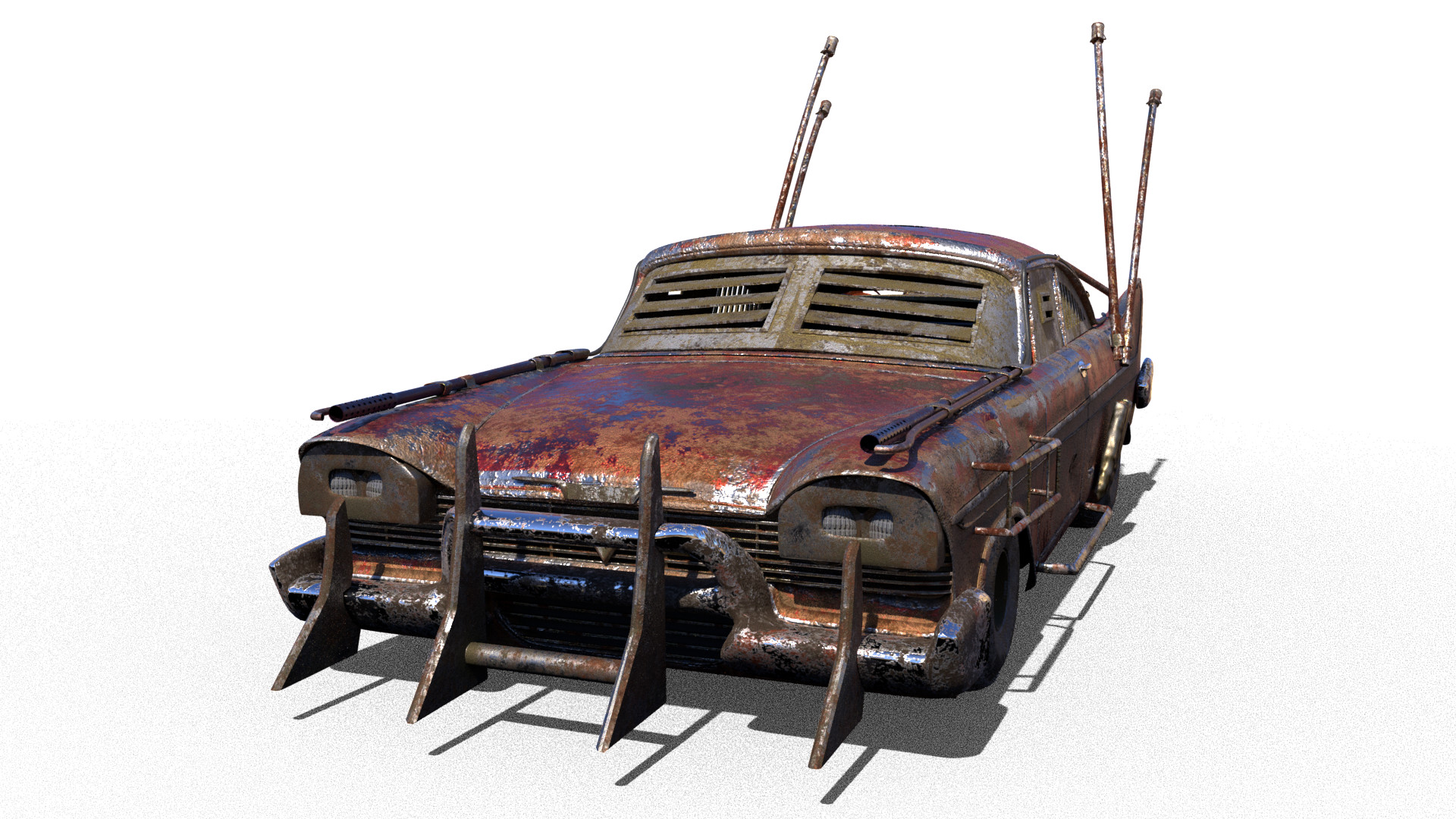 Artstation Plymouth Fury Mad Max Doriane Borie