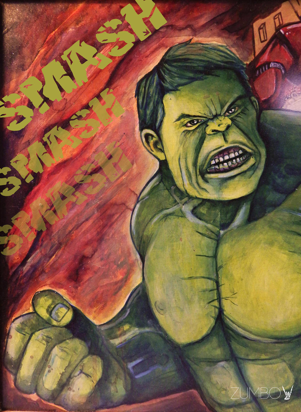How To Draw Hulkbuster Vs Hulk