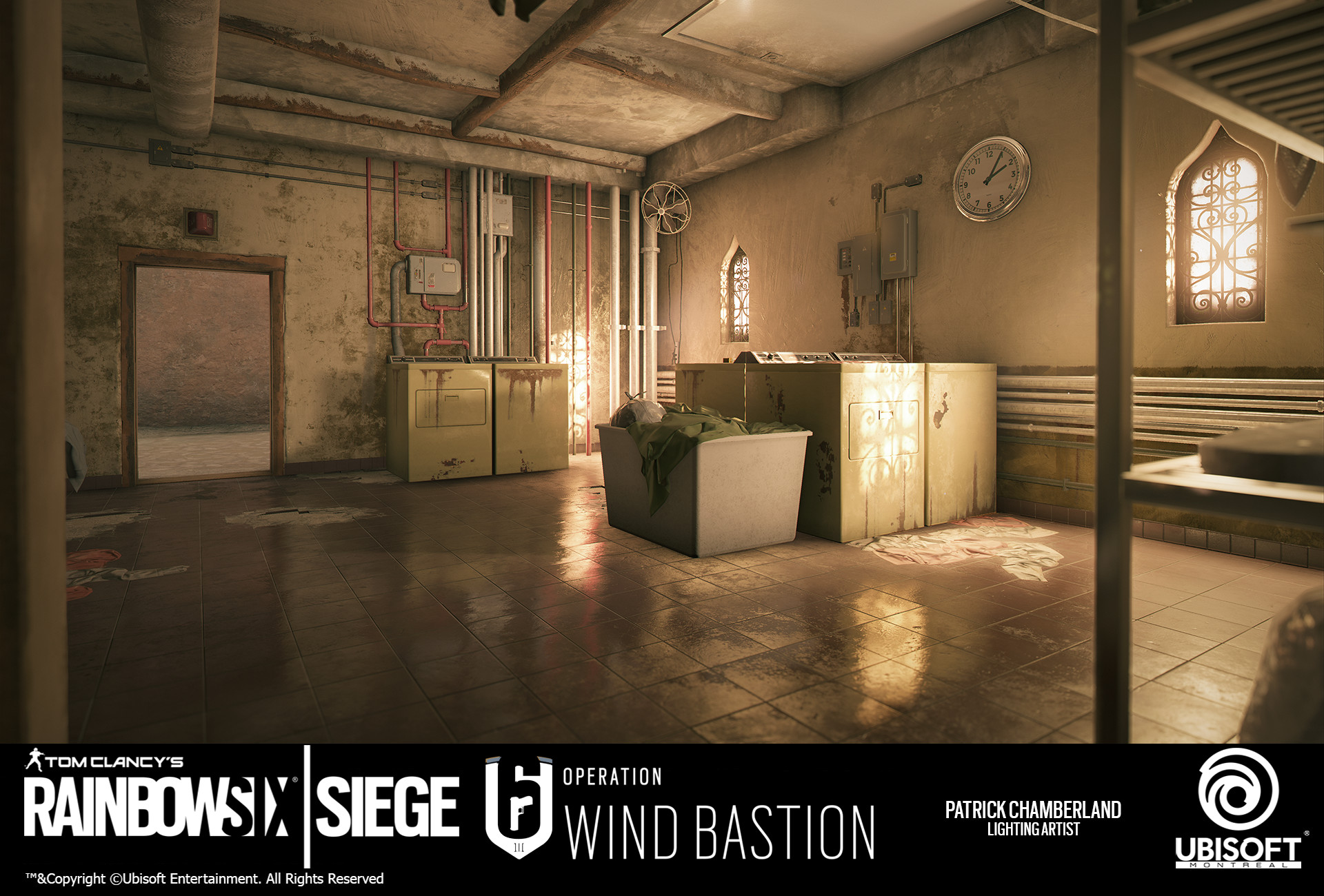 Artstation Rainbow Six Siege Operation Wind Bastion Lighting Patrick Chamberland