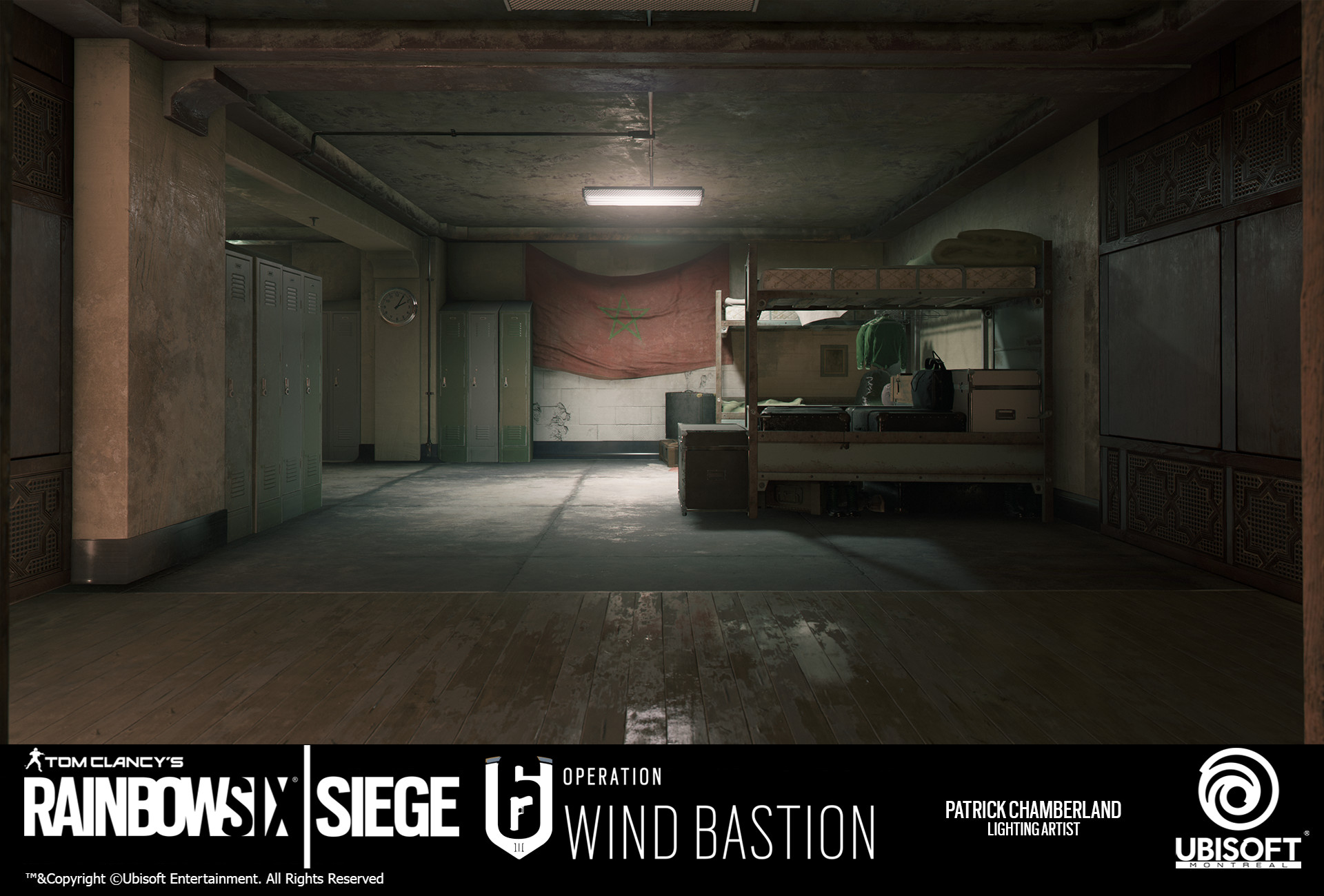 Artstation Rainbow Six Siege Operation Wind Bastion Lighting Patrick Chamberland