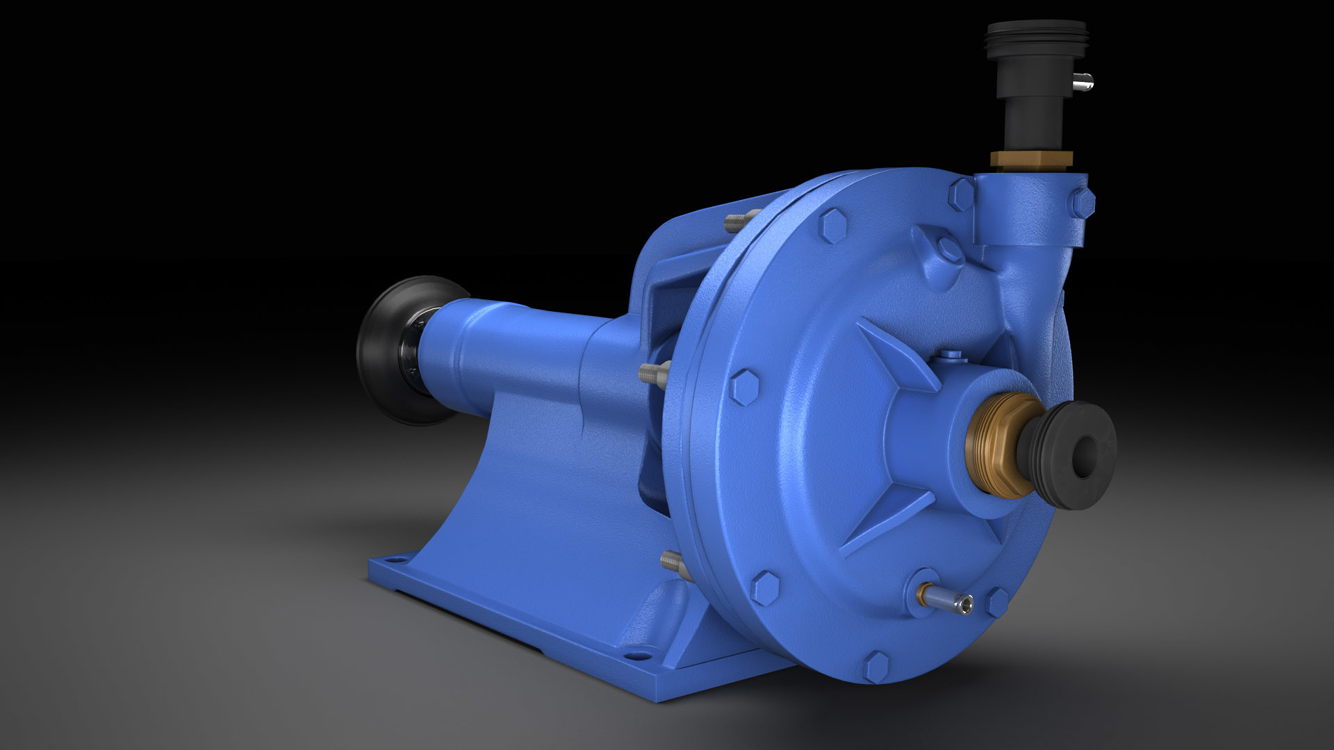 Artstation Water Pump Render Project Jonathan Johnson